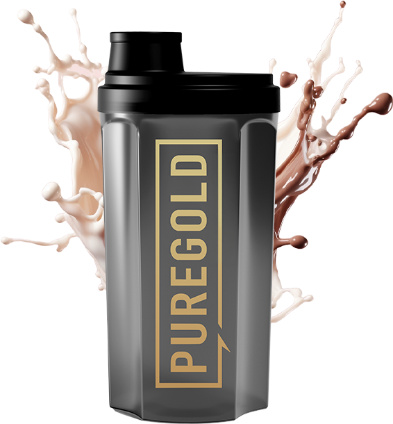 PureGold protein shaker bottle